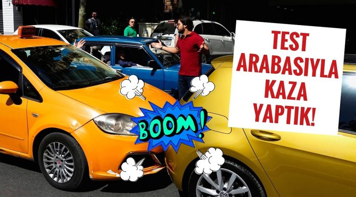 Yeni VW Golf ile kaza yaptık! Vlog#20