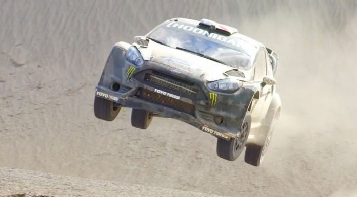 Ken Block asfalttan çıkarsa