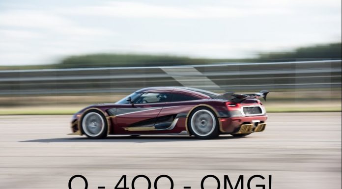 Agera RS’ten yeni 0-400-0 rekoru!