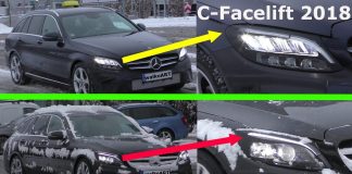 C Serisi iki farklı far grubu ile test ediliyor