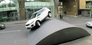 Land Rover’dan, Evoque için ilgi çekici reklam