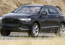 2019 Audi Q8 nerdeyse tamamen kamuflajsız görüntülendi