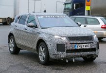 Evoque, küçük Velar olarak geri dönecek