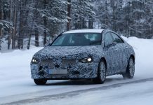 Yeni CLA ilk kez kameralar karşısında