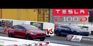 Tesla Model S, Model X ile karşılaşırsa