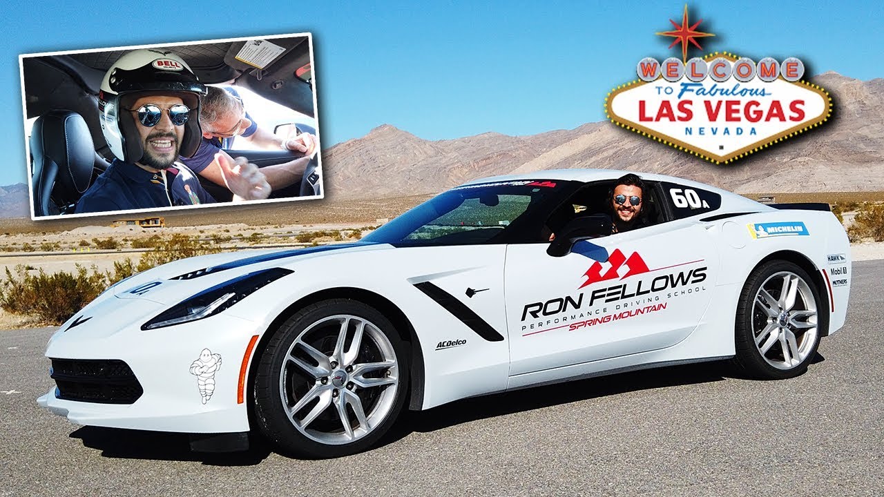 Hayatımda ilk defa Corvette kullandım! Hem de Amerika’da pistte – Vlog#87