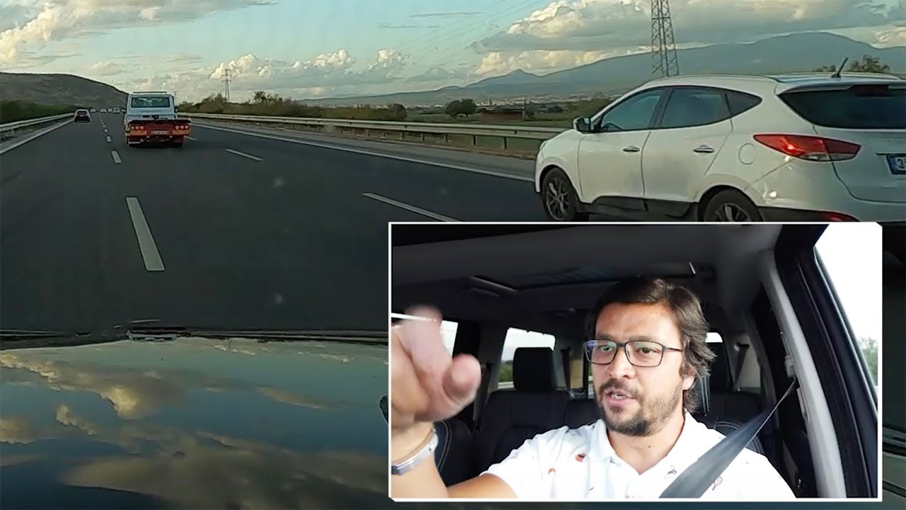 Trafikte yapılmaması gerekenleri anlattım! – Kaza tehlikesi atlatarak…