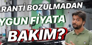 Garanti bozulmadan uygun fiyata bakım yaptırmak mümkün mü?